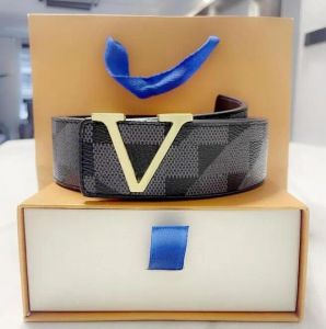 Luxury Men's Designer Belt Classic Fashion Casual alphabetical buckle women's men's belt width 3.8cm with orange Christmas gift