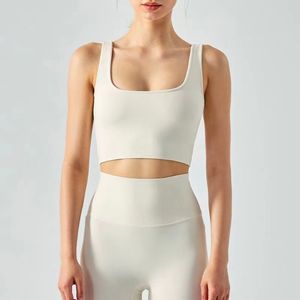 Designer Brand Tank Top A Lo Yoga Ny högstyrka Sports Underwear Gathers Shock-Prof Vest BH för kvinnor