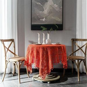 Pokrywka tkaniny stołowej pastorowe szydełkowane jadalne obrusy domowe dekoracyjne świąteczne obrus