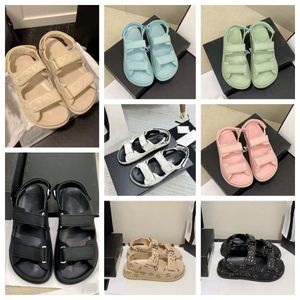 Heißer Verkauf Sandale Komfort weiche Sohle Großhandel Designer Sandalen Slipper Mann Frauen Sandalen Hoch Khaki Hellbraun Braun GRÖSSE 35-41