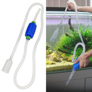 Cleaning Tools Aquarium Siphon Fish Tank Syphon Vacuum Cleaner Pump Semiautomatic Water Change Changer Gravel Water Filter Acuario Accessories 230428