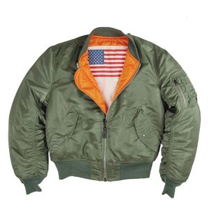 Männer Daunen Parkas Winter Bomber Jacke Männer Patchwork 2 Seiten Tragbare Dicke MA1 Retro Ma1 Gepolsterte Parka Übergroßen Mantel 2023 231128