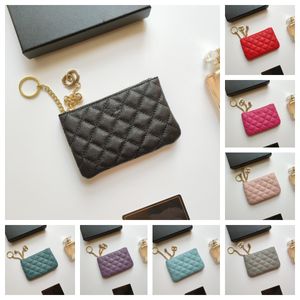 Brieftasche Designer Münzgeldbörse Designertaschen Designer-Geldbörsen für Frauen Kartenhalter Frauen Hochwertiges echtes Leder mit Goldkette Niedliche Taschen Luxushandtaschen