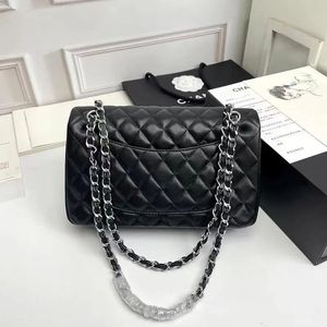 Designer bag lady messenger bag shoulder bag handbag lady tramp shoulder bag real handbag black wallet bag chain wallet postman bag saddle bag Daquan