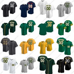 2023 Anpassad friidrott Reggie Jackson Baseball Jerseys Jeurys Familia Shintaro Fujinami James Kaprielian Sam Long Richard Lovelady Mason Miller Sam Moll Muller