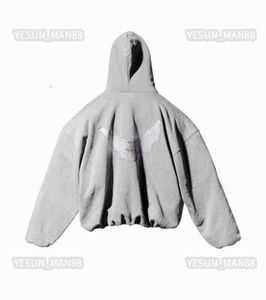 Designer Kanyes Classic Wests Luxury Hoodie Three Party Joint Name Peace Dove Printed Mens and Womens Yzys Pullover Tröja Hooded 6 Color 4i7zi