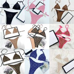 Mulheres plus sizewearwear designer designer de banho de banho para mulheres Sexy Biquíni Roupa Bordada Carta de Moda Moda