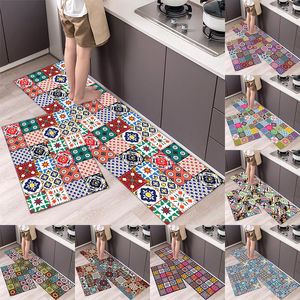 Carpets Kitchen Carpet Floor Mat American Household Two-Piece Door Wall Tile Pattern