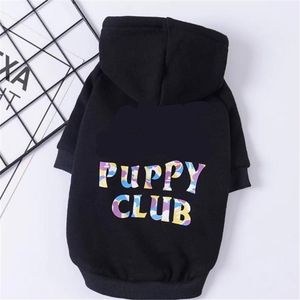 Hoodies köpek kıyafetleri kapşonlu kalınlaştırıcı ceketli palto bulldog pug Abrigo de giyim retro b882