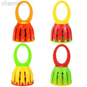 Rattles Mobiles Kids Handled Cage Bell Children Rattle Infant Baby Mini Educational Musical Instrument Percussion Toy Boys and Girls Gift