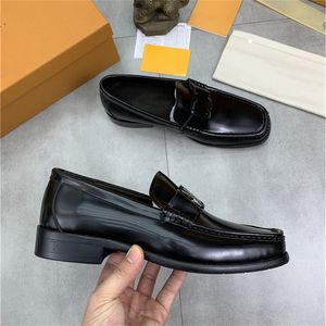 5 Style Designer Luxurious Men Leather Shoes Business Flat Shoes Summer Autumn Office Shoes Plus Size 38-45