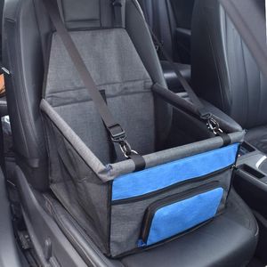 Carriers Pets Travel Folding Hammock Protector Dog Bed Car Front Seat Cover Pet Carriers Mesh Bags Caring Cat Basket Waterproof Cushion