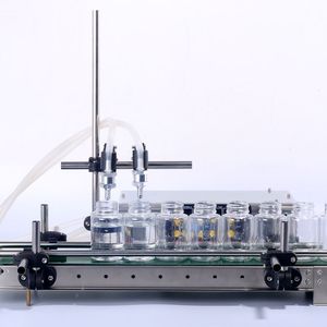 Linboss Automatische Fließband-Abfüllmaschine für Likör, Alkohol, Milch, ätherisches Öl, automatische intelligente quantitative Flüssigkeitsfüllmaschine