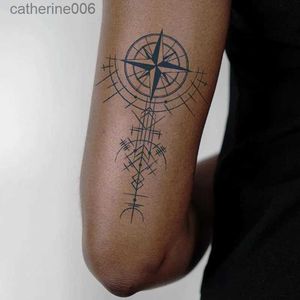 Tatueringar färgade ritning klistermärken semi permanent tillfällig tatuering klistermärke totem tatuering design symboler långvarig vattentät för kvinnor menl231128
