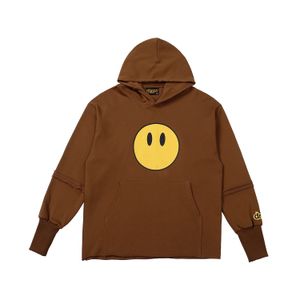 Draw -dödade varumärkes hoodies designer tröjor leende ansikte vinter bomullsfoder leende anime hoodie rita hoodie drag drog tröjor harajuku streetwear 1947
