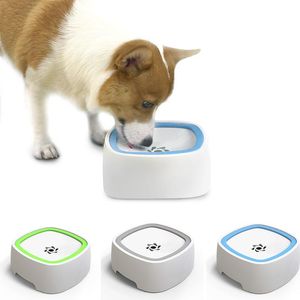 Feeding Dog Drinking Water Bowl Floating NonWetting Mouth Dog Water Bowl Without Spill Drinking Water Dispenser ABS Plastic Dog Bowl