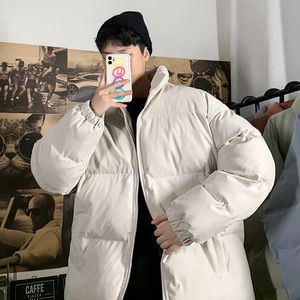 Herren Daunenparkas Männer Koreanische Mode Blase Mantel Winterjacke Herren Streetwear Doudoun Parka Gepolsterte Mäntel Kleidung Puffer 6XL 7XL 8XL 231128