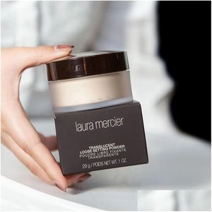 Cipria Laura Mercier Fissazione sciolta Traslucido Mini pori Illuminante Correttore Nutriente e resistente Protezione solare a lunga durata Dhemm