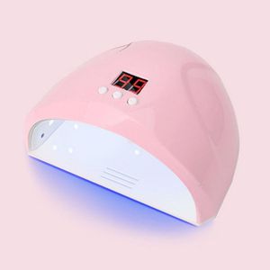 Nail Dryers Dryer For LED UV Lamp 12 Leds MINI USB Manicure LCD Display Smart Sensor Drying All Gels Polish