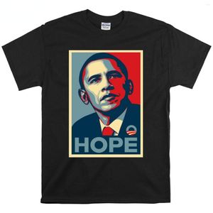 Mäns T-skjortor USA: s president Barack Obama Tryck T-shirt Män kvinnors unisex