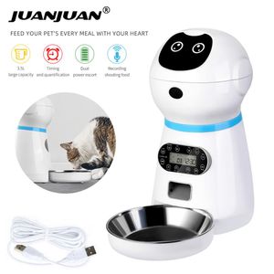 Alimentador automático para animais de estimação, temporizador 24h, 6 grades para cachorro, gato, coelho, filhote, totoro, animais pequenos, suprimentos para animais de estimação, 40% de desconto