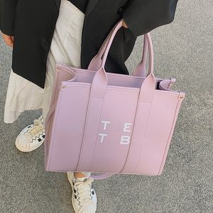 Женская сумка с узором Totes, ручная сумка, модная сумка через плечо с буквенным принтом на одно плечо