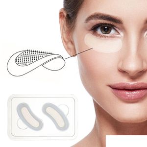 Ansiktsvårdsanordningar Micro-Needle Eye Patches Korean kosmetikmask för hudmikronedle patch pannan fina linjer ta bort rynkor droppe dh06l