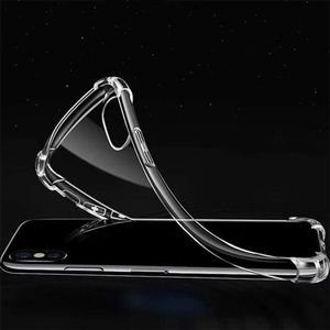 Nova capa transparente flexível X XR TPU para iPhone 15 capa de telefone anti-queda