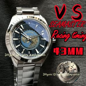 VS 220.10.43.22 Orologio subacqueo da uomo di lusso 150m diving zebra time Tutti gli stili, 43mm. 8938 Movimento meccanico automatico, cinturino cassa in acciaio pregiato 316L, blu acciaio