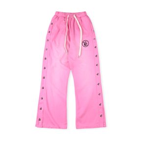Herrbyxor 2024 Designers Women Pantl Hellstar Studios Pink Pants Sweatpants Men jogger hip Hop Street Casual