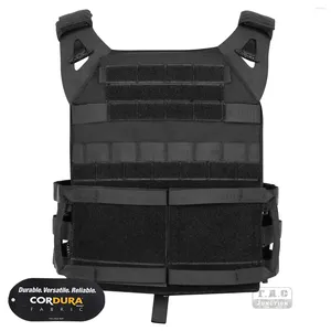 Kurtki polowe taktyczne przewoźnik płyty JPC 2.0 Lekka kamizelka Body Armor Black