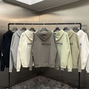 Paar Hoodie Einfarbig Mode Pullover High Street Locker sitzende Designer Double Line Silikon Hoodie Mode Mantel