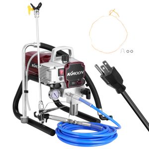 Spraypistolen KKmoon Professional Highpressure Airless Spraying Machine Electric Paint Sprayer Internalfeed Painting Tool