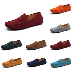 men casual shoes Espadrilles triple black navy brown wine red green Sky Blue Burgundy mens sneakers outdoor jogging walking seventy four