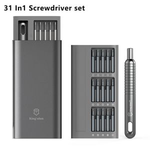 Schroevendraaier 31 in1ドライバーセット精密磁気ミニツールキット電話コンピュータ用ラップトップカメラスマートフォン用多機能ドライバー