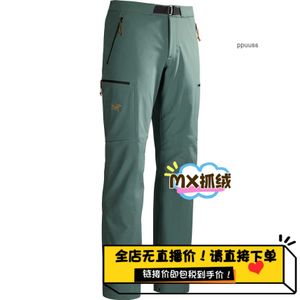 Calça de moletom masculina Arcterys / Archaeopteryx masculina Gamma MX Soft Shell Calça à prova de vento ao ar livre