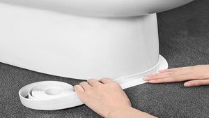 Duvar Çıkartmaları PVC Su geçirmez çıkartma Kendinden Yapışkan Lavabo Soba Çatlak Şerit Mutfak Banyo Küvet Köşe Mühendis Bant7833804