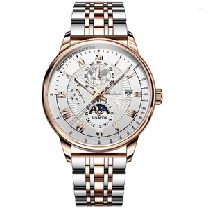 Wristwatches Quartz Watches Men's Ultra-thin Luminescent Waterproof Calendar Fashion Luxury Business Essential