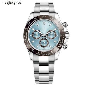 Luxury Roles Watch Swiss Automatic Watch 41mm Mens Automatic Mechanical Watches with Box Stainless Steelrubberthree Eyes Sapphire Swim Waterproof Luxury Wristwa