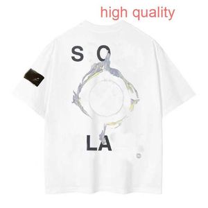 23ss New stone Design stoneisland Polo all'ingrosso Moda T-shirt Uomo Cotone pesante Soild Abbigliamento uomo Maniche corte 22 FX7R