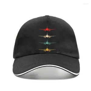 Ball Caps Aviation Airplane Flying Airline Funny Vintage Pilot Gift Baseball Cap Black Men-W Cool