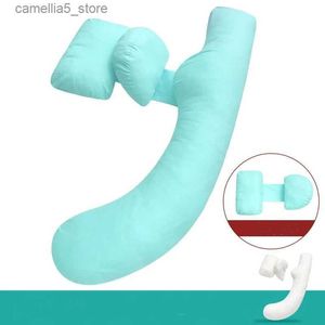 Maternity Pillows Removable Washable Pregnant Women Pillow Side Sleep Belly Support Protect Waist Cushion Pregnancy U-shaped Pillow Sleep Artifact Q231128