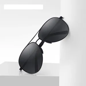 Sunglasses DESIGN Men Classic Pilot Polarized Driving Shield Night Vision Sun Glasses UV400 Protection S8601