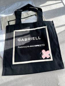 Borse portaoggetti 33X32X7.5CM tela Shopping bag stampata moda spiaggia Borsa da viaggio classica 2c-collezione C classica