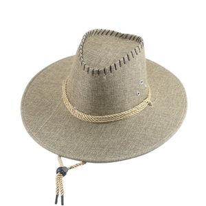 Kovboy Şapk Batı Kovboy Kovboy Şapkalar Geniş Mızrak Sıradan Vintage Açık Şapkalar Kadınlar Erkek Hat Sombrero Sombrero Hombre