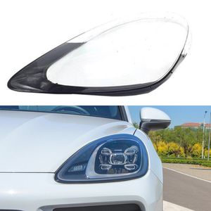 Auto Ersatz Scheinwerfer Fall Shell Licht Lampe Transparent Lampenschirm Objektiv Glasabdeckung Für Porsche Cayenne 2018 2019 2020 2021