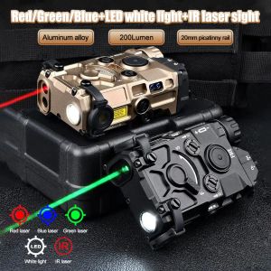 Laser tático ogl airsoft vermelho verde azul infravermelho ir lasers lanterna estroboscópica ogl caça mira mira ajuste trilho de 20mm