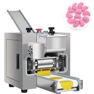 Commercial Electric Dumplings Wrapper Pressing Machine Wonton Dumpling Soup Maker Automatisk kaos Skin Rolling Slicer 220V 110V