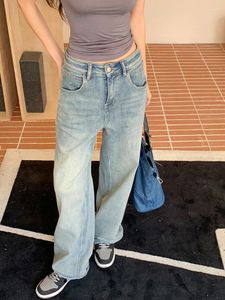 Women's Jeans Slergiri High Waisted Baggy Vintage 90s Streetwear Distressed Woman Boyfriend Loose Straight Leg Pants