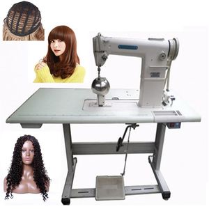 Maschinen Perückennähmaschine Haare produzieren Schuhe Ausrüstungsindustrie Nähmaschine Highend Upright Feed High Column Machine Kostenloser Versand